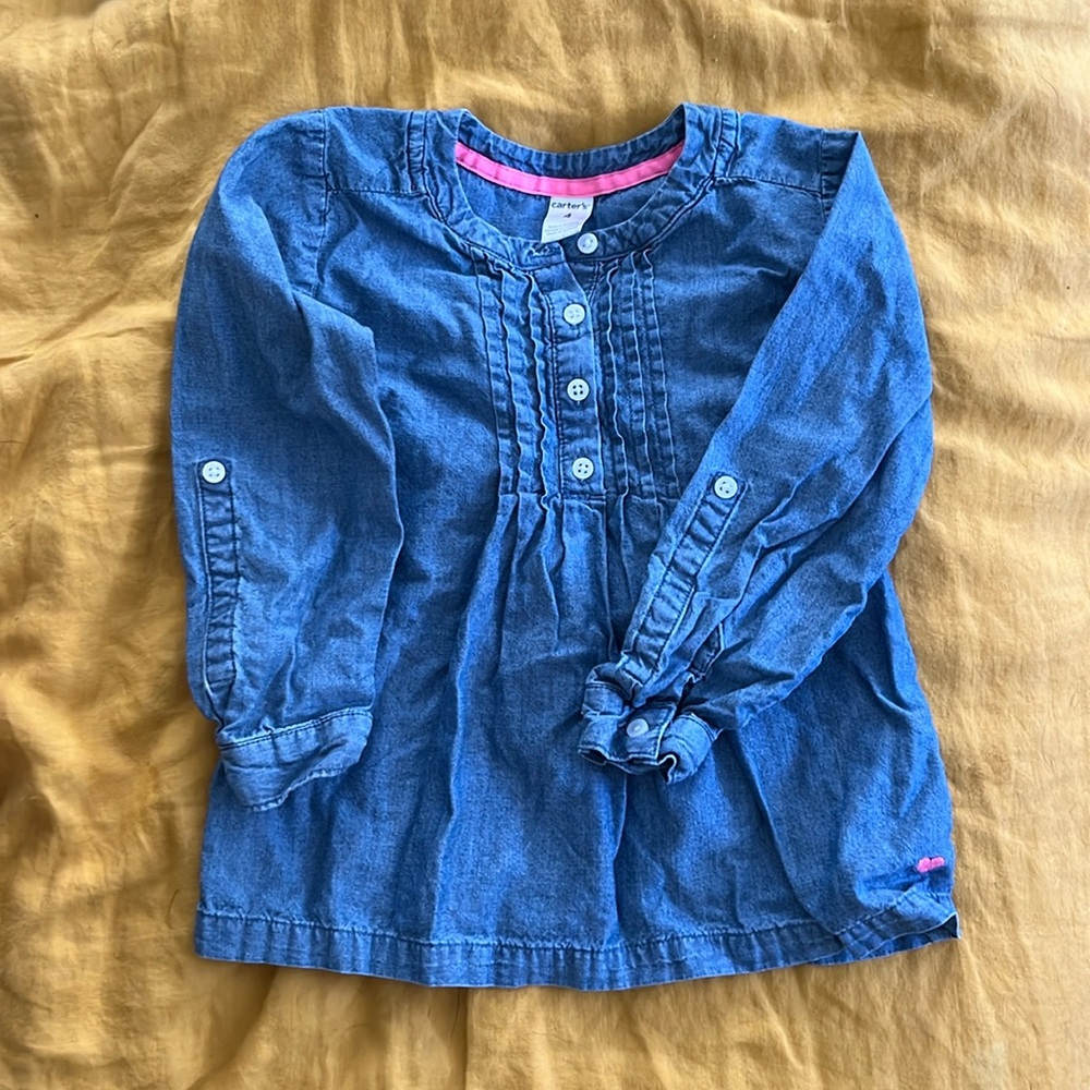 Chambray Top